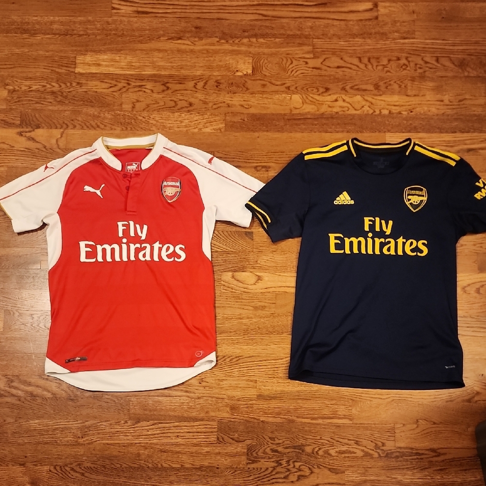 Puma Red and White Arsenal Home Jersey